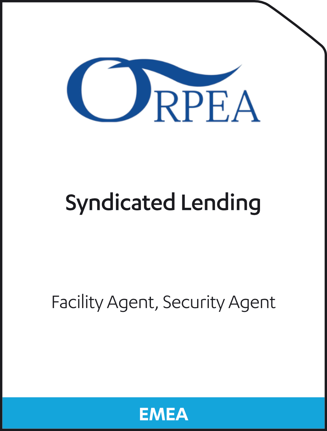 Orpea Syndicated Lending
